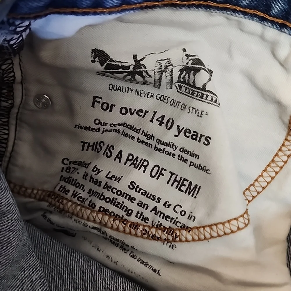 Levi's relaxed fit straight leg jeans 👖 - Picture 6 of 7